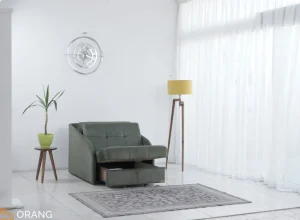 مبل تخت خوابشو مدل اکسان لگنی ( 1 نفره ) دارای باکس