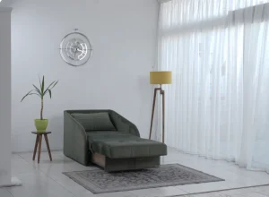 مبل تخت خوابشو مدل اکسان لگنی ( 1 نفره ) حالت تخت