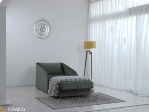 مبل تخت خوابشو مدل اکسان لگنی ( 1 نفره ) شیک و زیبا