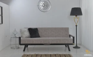 کاناپه تخت خوابشو ۳ نفره مدل سناتور اورنگ در حالت بسته