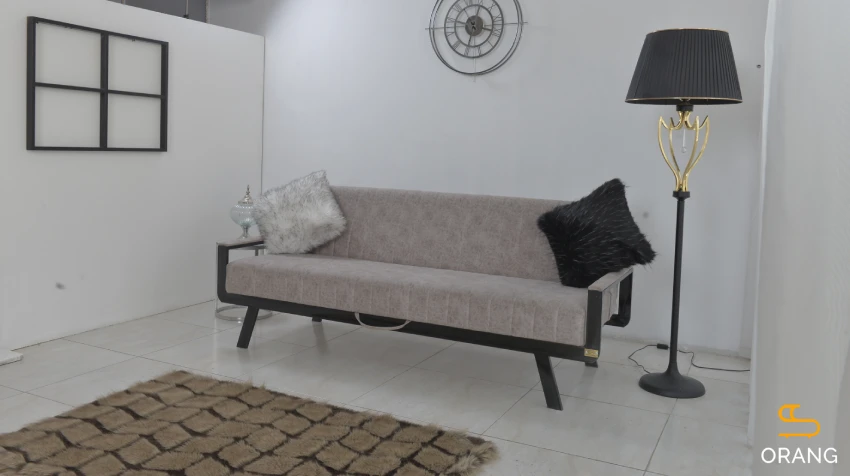 طراحی شیک کاناپه تخت خوابشو ۳ نفره مدل سناتور اورنگ
